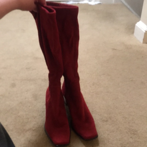 ⚡️FINAL PRICE⚡️ Vintage Red Rare Franco Sarto Boots - Picture 14 of 16